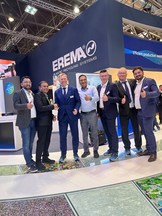 PET Recyclingunternehmen Alliance (Indien) ordert EREMA Bottle-to-Bottle System